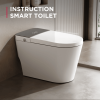 PSMG740Good Smart Toilet Deodorizing and Silent Smart Toilet for Bedrooms Dedicated to the Bathroom. Instant deodorization water curtain purifica