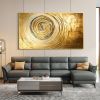 Hand Painted Oil Painting Original Gold Texture Oil Painting on Canvas Large Wall Art Abstract Minimalist Painting Golden Decor Custom Painting L